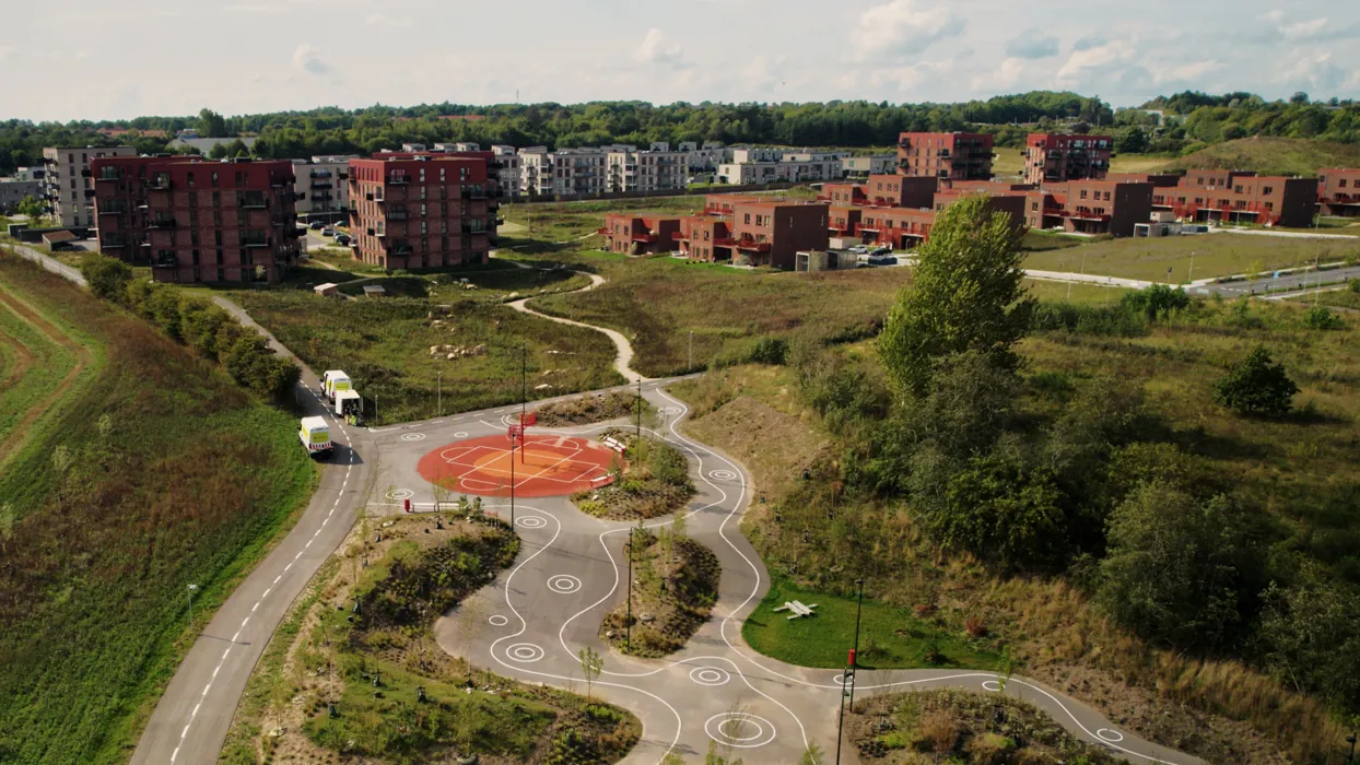 Nyopført lejlighed tæt på natur og Aalborg C 14